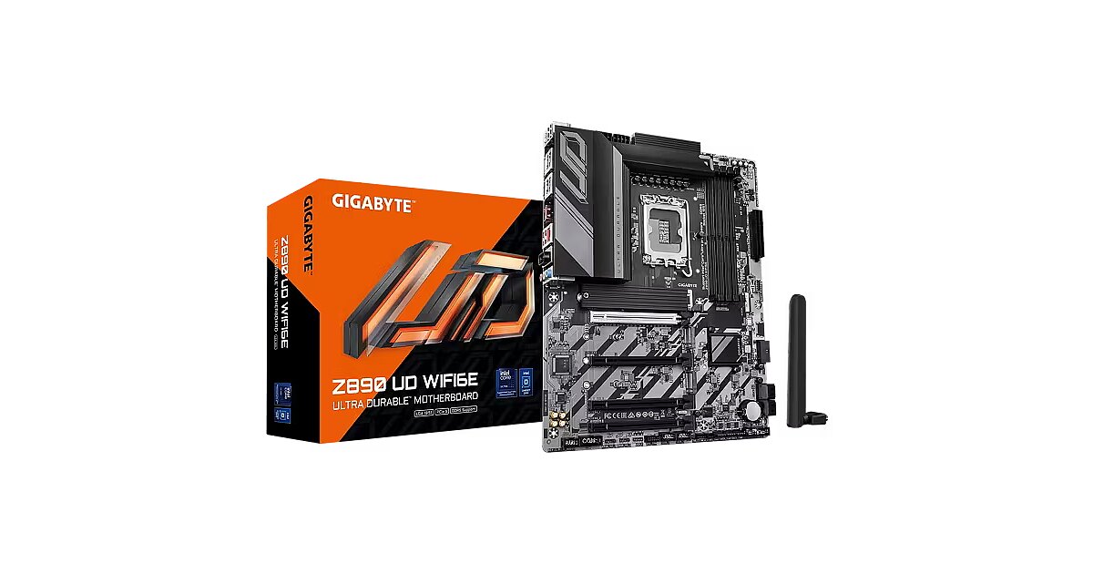 GIGABYTE Z890 UD Motherboard - WiFi 6E, DDR5, PCIe 5.0 For Intel Core Ultra CPUs