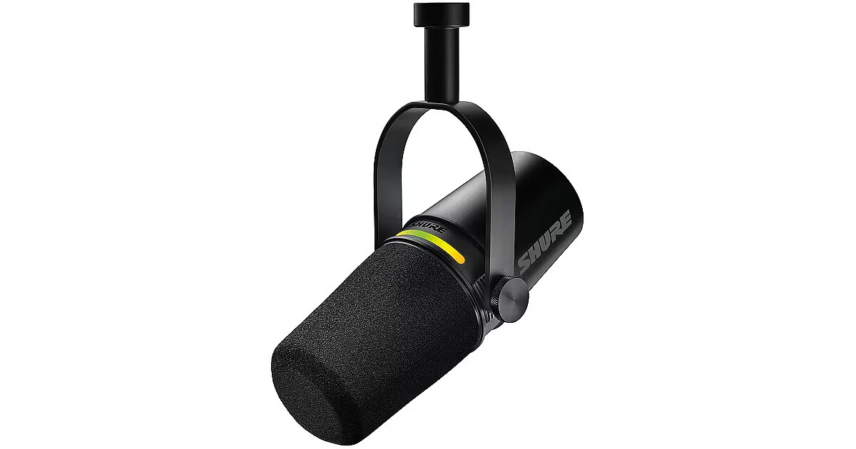 Shure MV7+ Podcast Microphone (MV7+-K)
