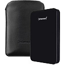 Intenso 500GB, Memory Drive, USB3.0, Black + Case