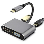 RoGer USB-C Multimedia Adapter HDMI 4K@30Hz