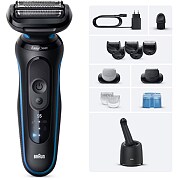 Braun Series 5 52-B7650cc, shaver black/blue