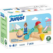 Playmobil 72006 JUNIOR: Lodziarnia z piasku