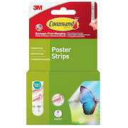 3M Command Poster Strips 12pcs (7100336670)