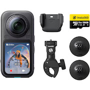 Insta360 X6 Motorcycle Bundle, 8K, midnight