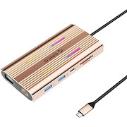 Orico USB-C 12w1 RGB | 2xUSB-A