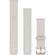 Garmin Silicone band, 18mm, Ivory/Gold -