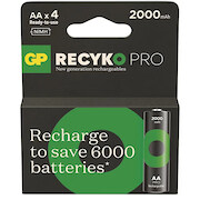 Gp Battery Batteries R6/AA 2000MAH recyko