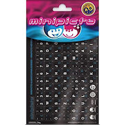 Minipicto Minipicto keyboard stickers EST/RUS, black/blue