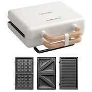 Concept 3-in-1 Sandwich Maker 800W White