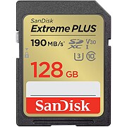 SanDisk Extreme, SDXC, 128GB, UHS-I, U3