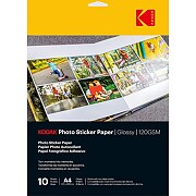 Kodak Photo Sticker Paper A4 Glossy
