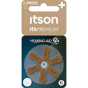 Itson itsPREMIUM hearing aid battery PR312IT/6RM