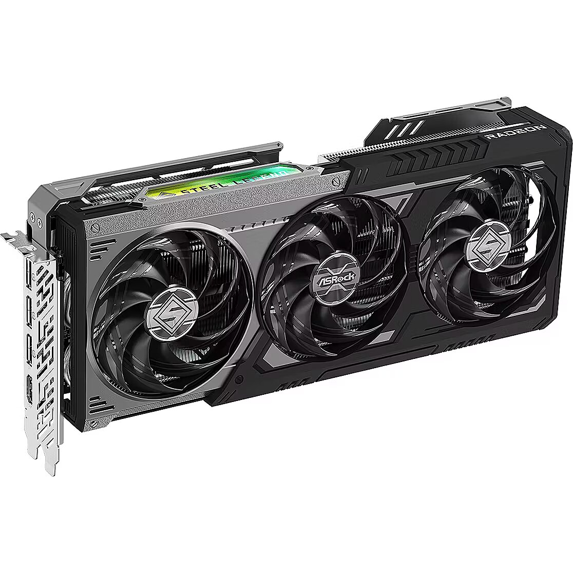 ASRock Radeon RX 9070 XT, 16GB GDDR6, Steel Legend Dark (90-GA5VZZ