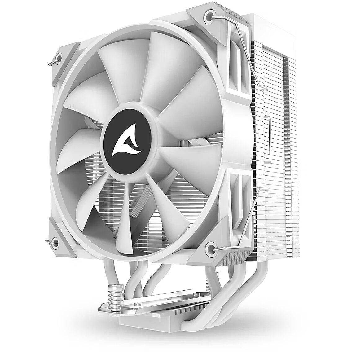 Sharkoon A40 RGB Black, schwarz, CPU-Kühler mit Lüfter, 120mm RGB, INTEL & AMD