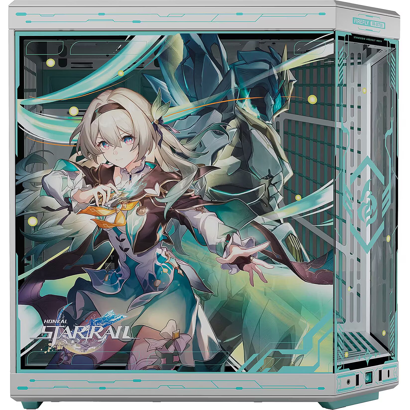 HYTE Y70 Firefly Edition, Tempered Glass, Honkai: Star Rail