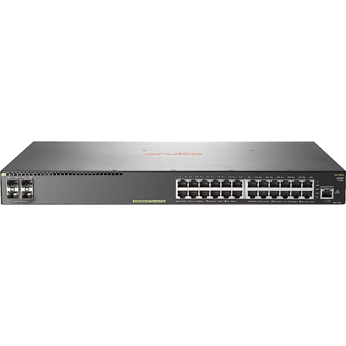Hewlett Packard ARUBA 2930F, 24G POE+ 4SFP (JL261A)