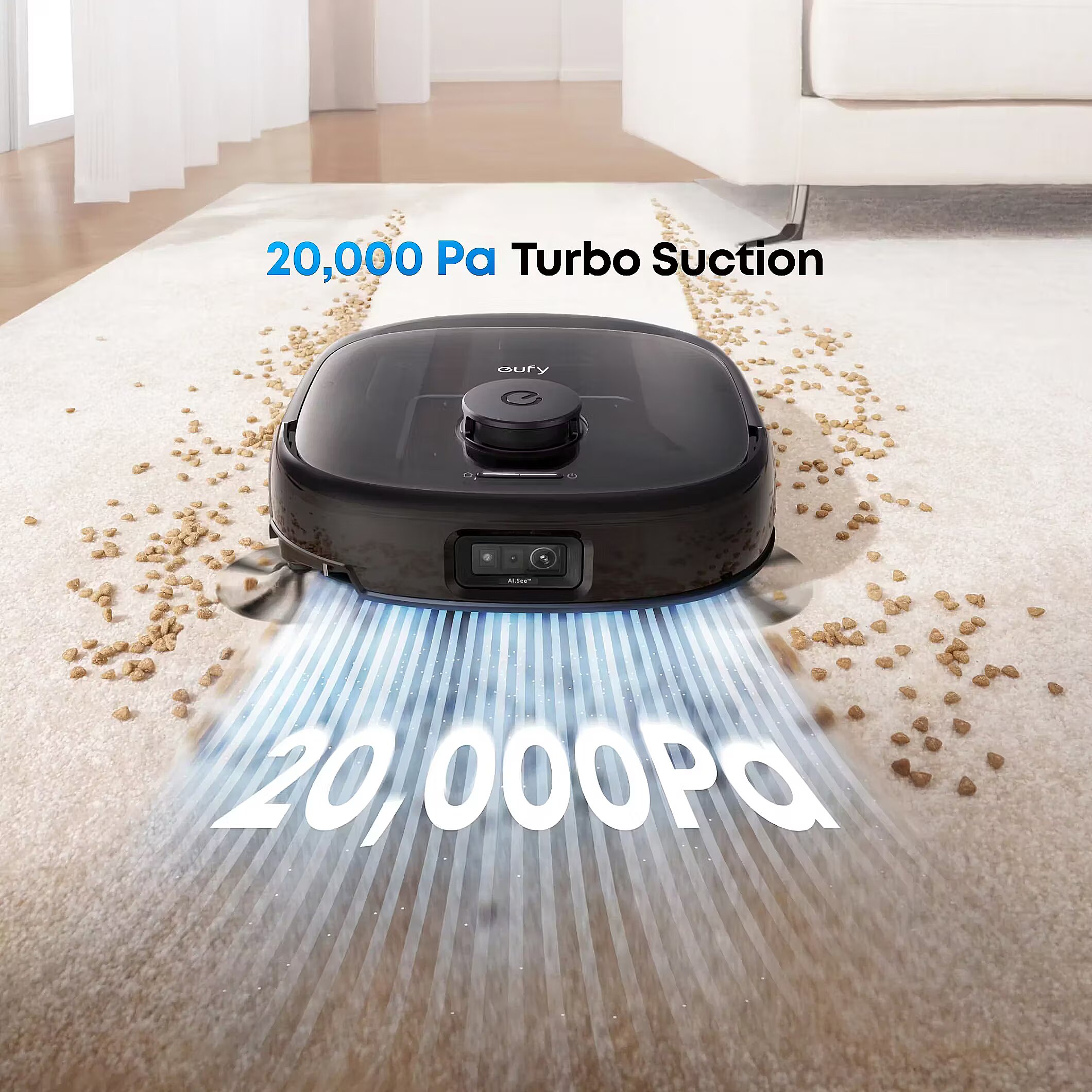 Anker Eufy Robot Vacuum Cleaner | Omni E25 | Wet&Dry | Operating