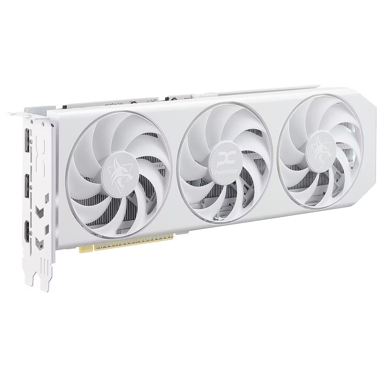 PowerColor Radeon RX 9060 XT, 16GB GDDR6, Hellhound Spectral White