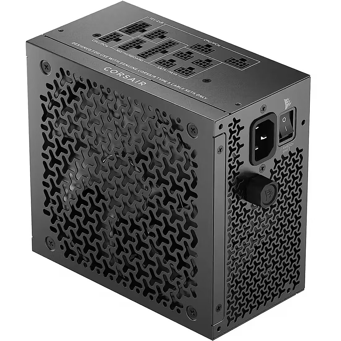 Corsair RM850x SHIFT (2025), 850W, Cybenetics Gold, ATX 3.1, PCIe