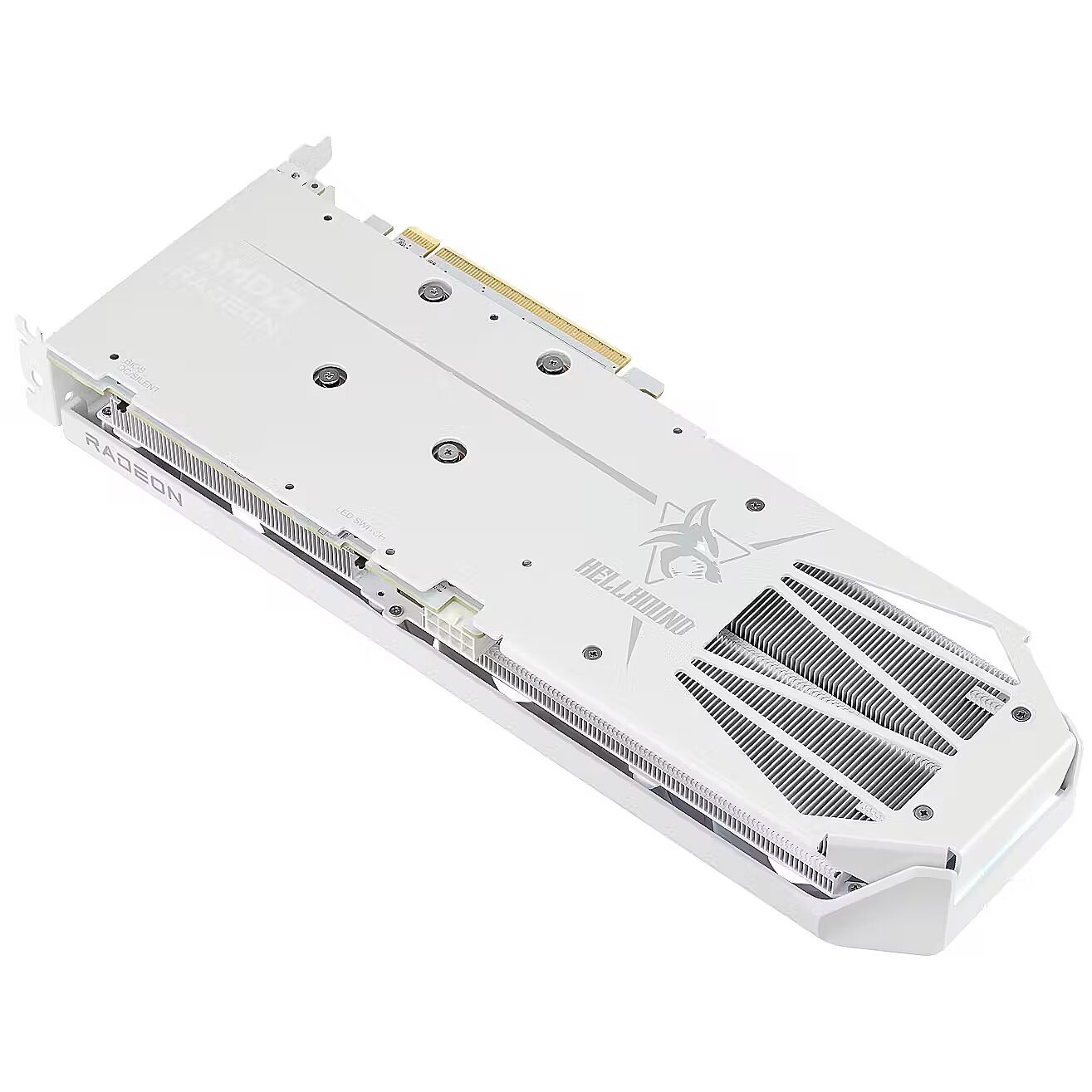 PowerColor Radeon RX 9060 XT, 16GB GDDR6, Hellhound Spectral White