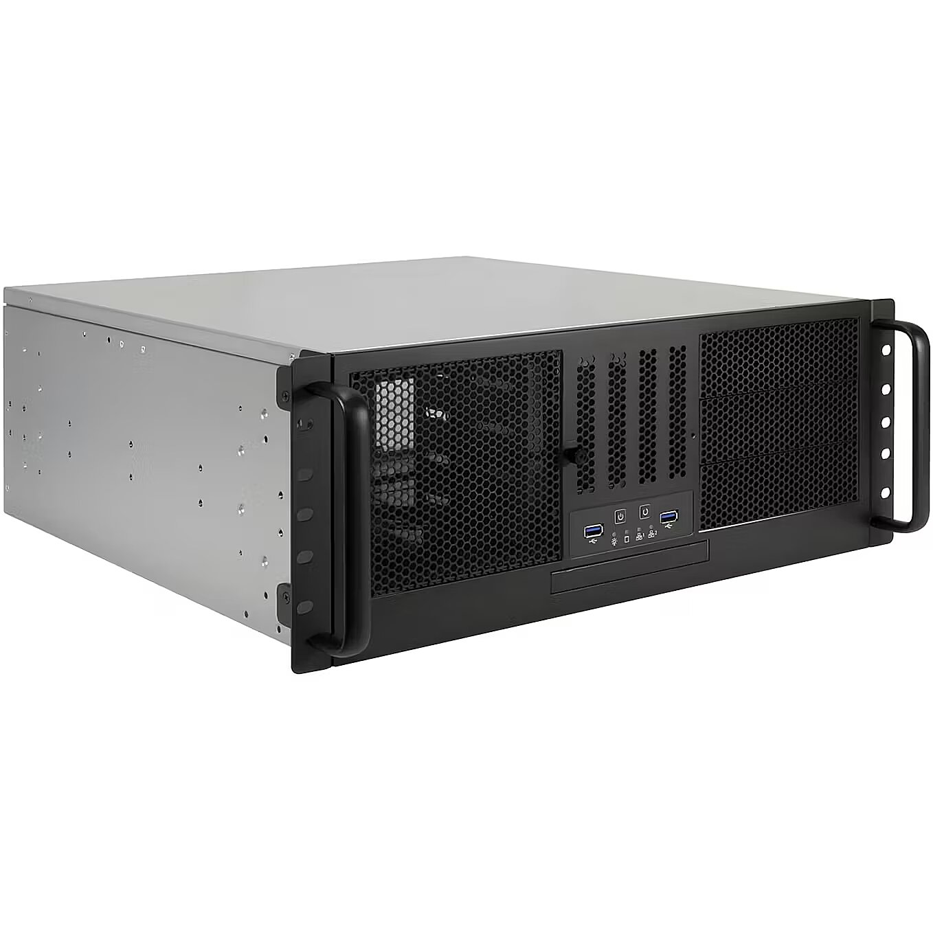 Inter-Tech 4U-47045, Rack, Server Enclosure black, 4U units (88887418)