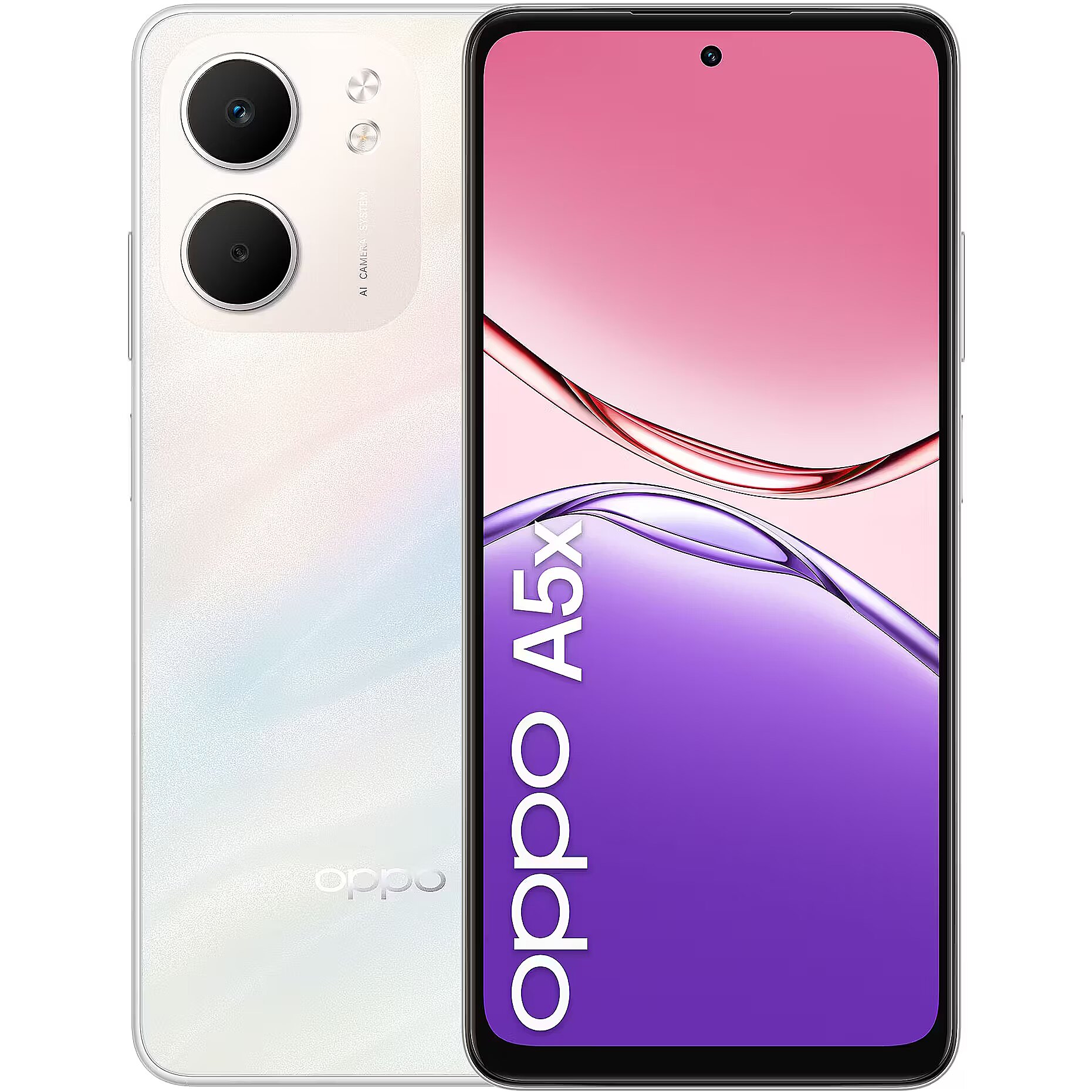 Oppo A5x 4G, 8GB/128GB, Laser White (CPH2725)