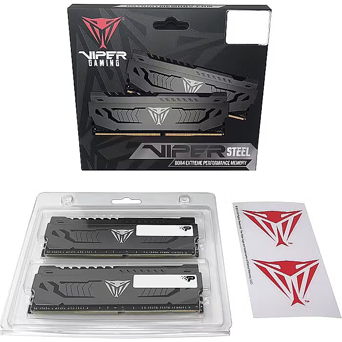Patriot Viper Steel, 64GB, DDR4, 3200MHz, CL16, Kit of 2
