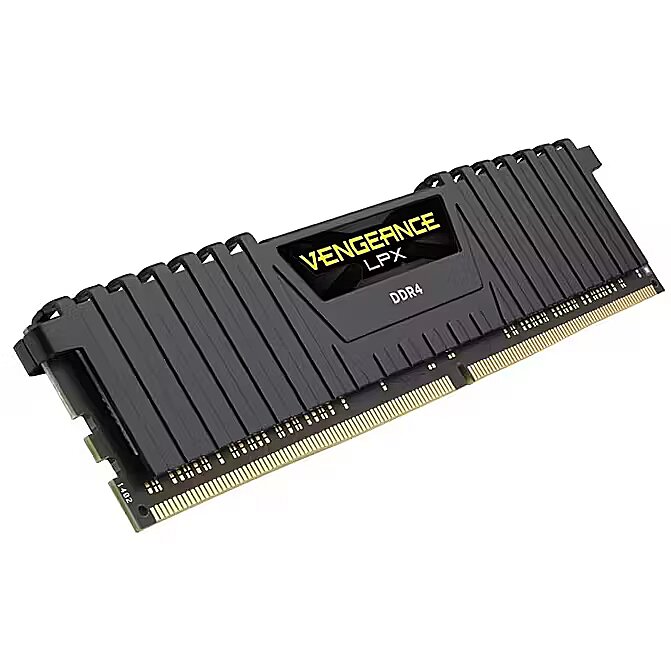メモリー CORSAIR VENGEANCE LPX DDR4 16GB 3200MHz Corsair Vengeance LPX, DDR4, 16GB, 3200MHz, CL16, Single stick