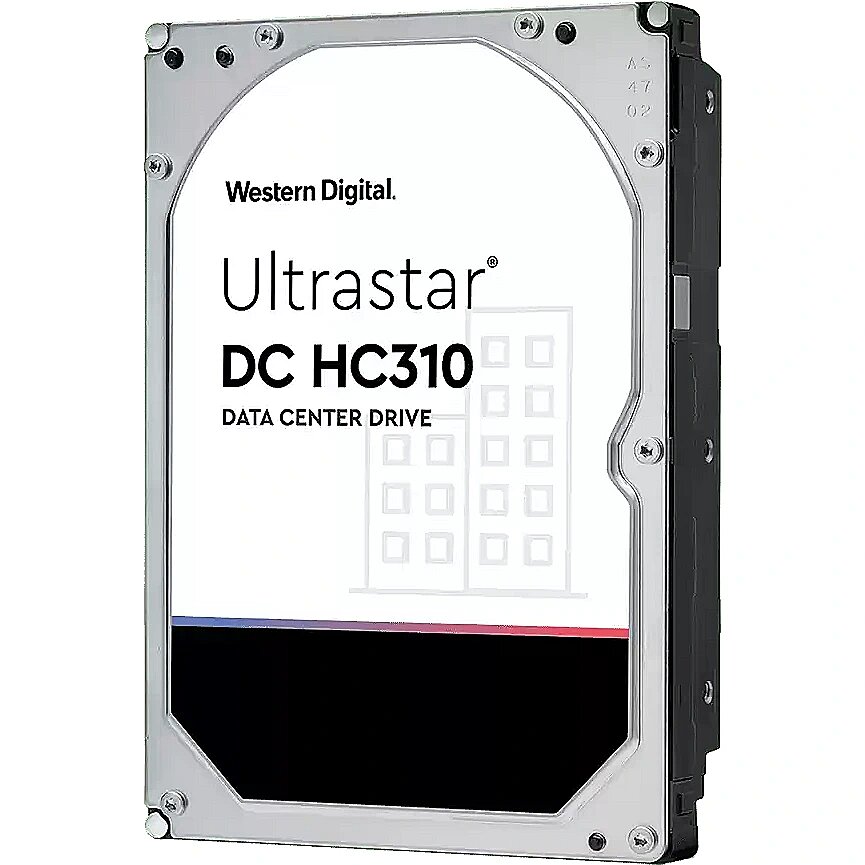 Western Digital 4TB, 7200rpm, 256,MB, SATAIII, Ultrastar DC HC310, SE, 512e  (0B36040)
