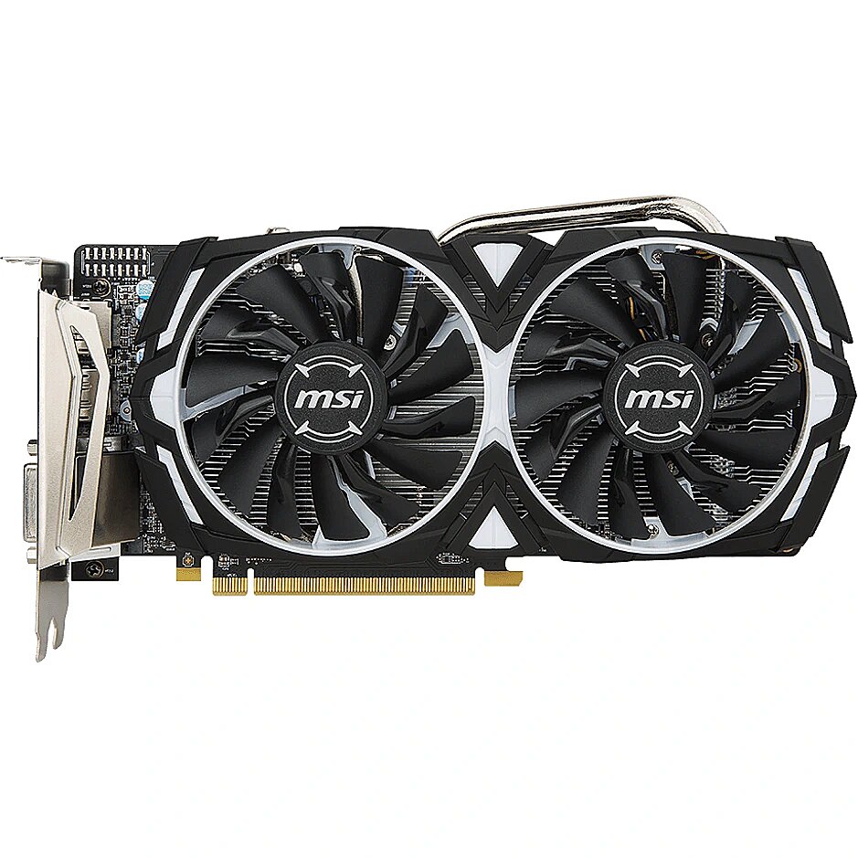 Msi Radeon Rx 570 4gb Gddr5 Armor Oc Rx 570 Armor 4g Oc