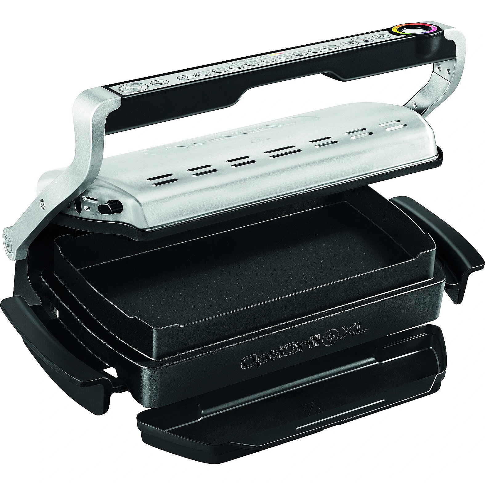 Tefal OptiGrill Plus XL Smart Grill Stainless Steel GC722