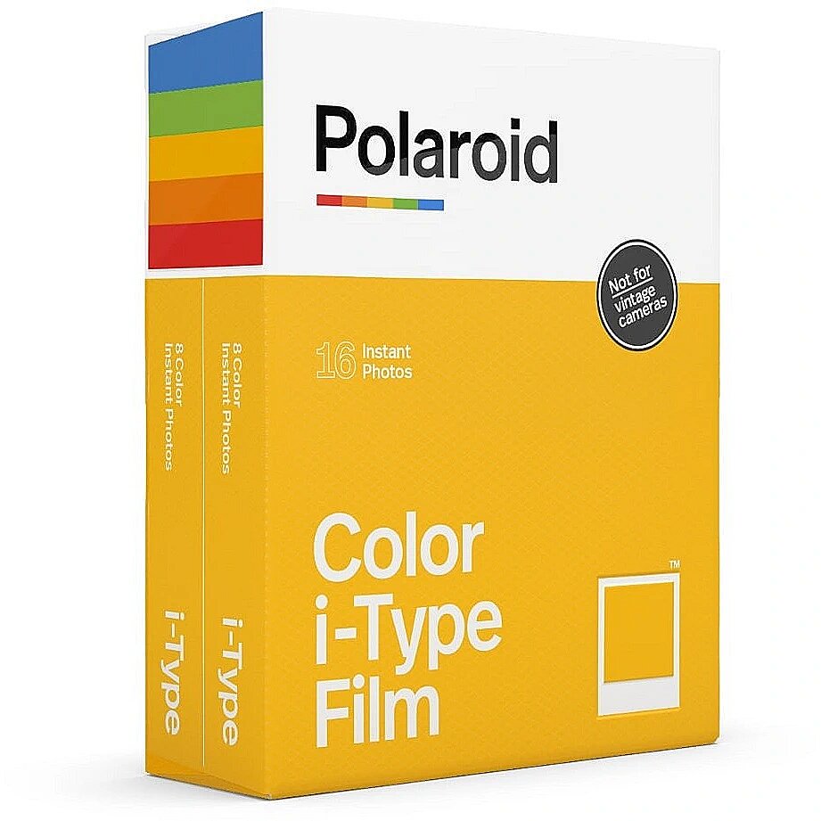 Polaroid Color i-Type Film Three Pack for Now, Now+, Lab, OneStep 2, and  OneStep+ Cameras (24 sheets) 