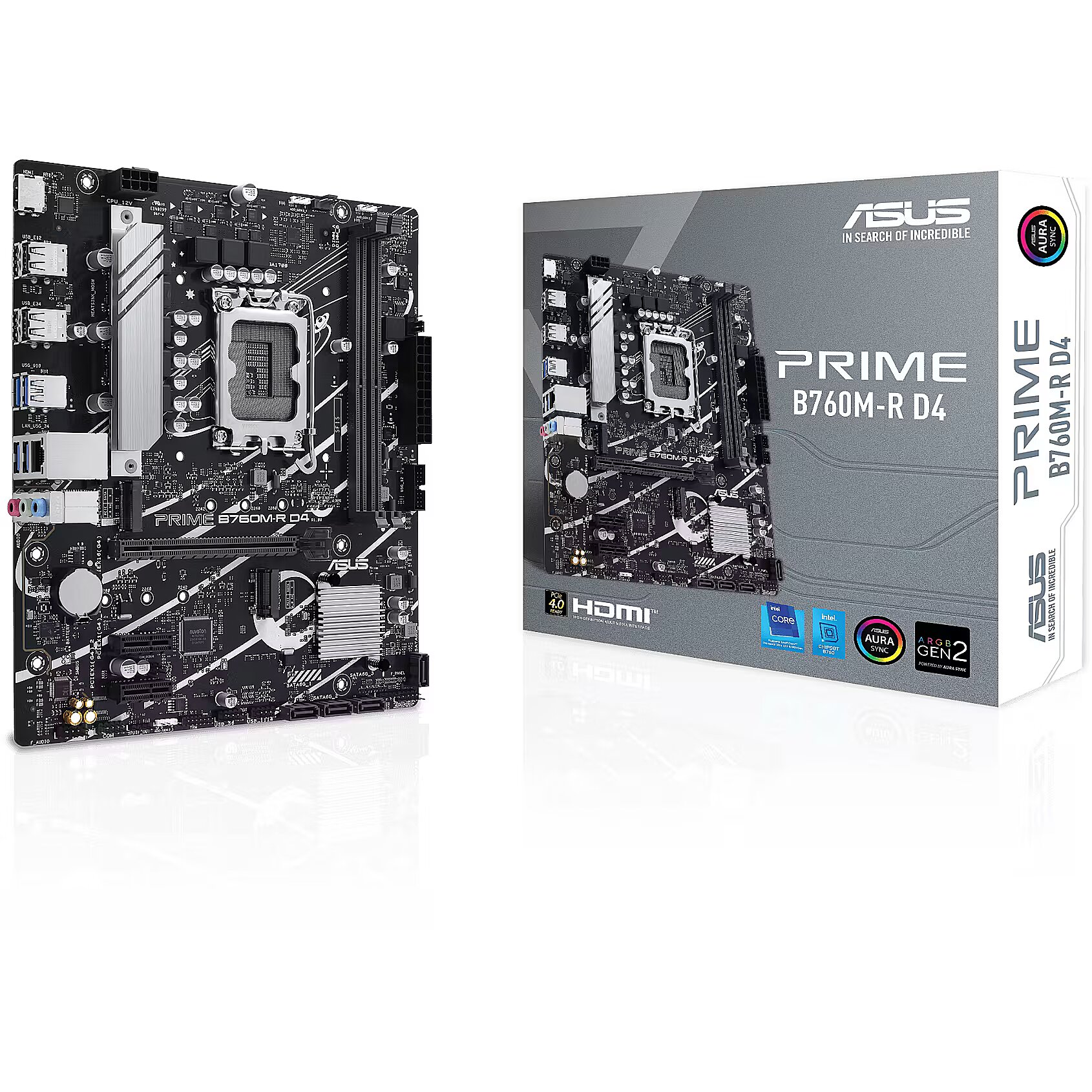 Asus PRIME B760M-R D4 (90MB1HA0-M0EAY0) Asus PRIME B760M-R D4 (90MB1HA0-M0EAY0)