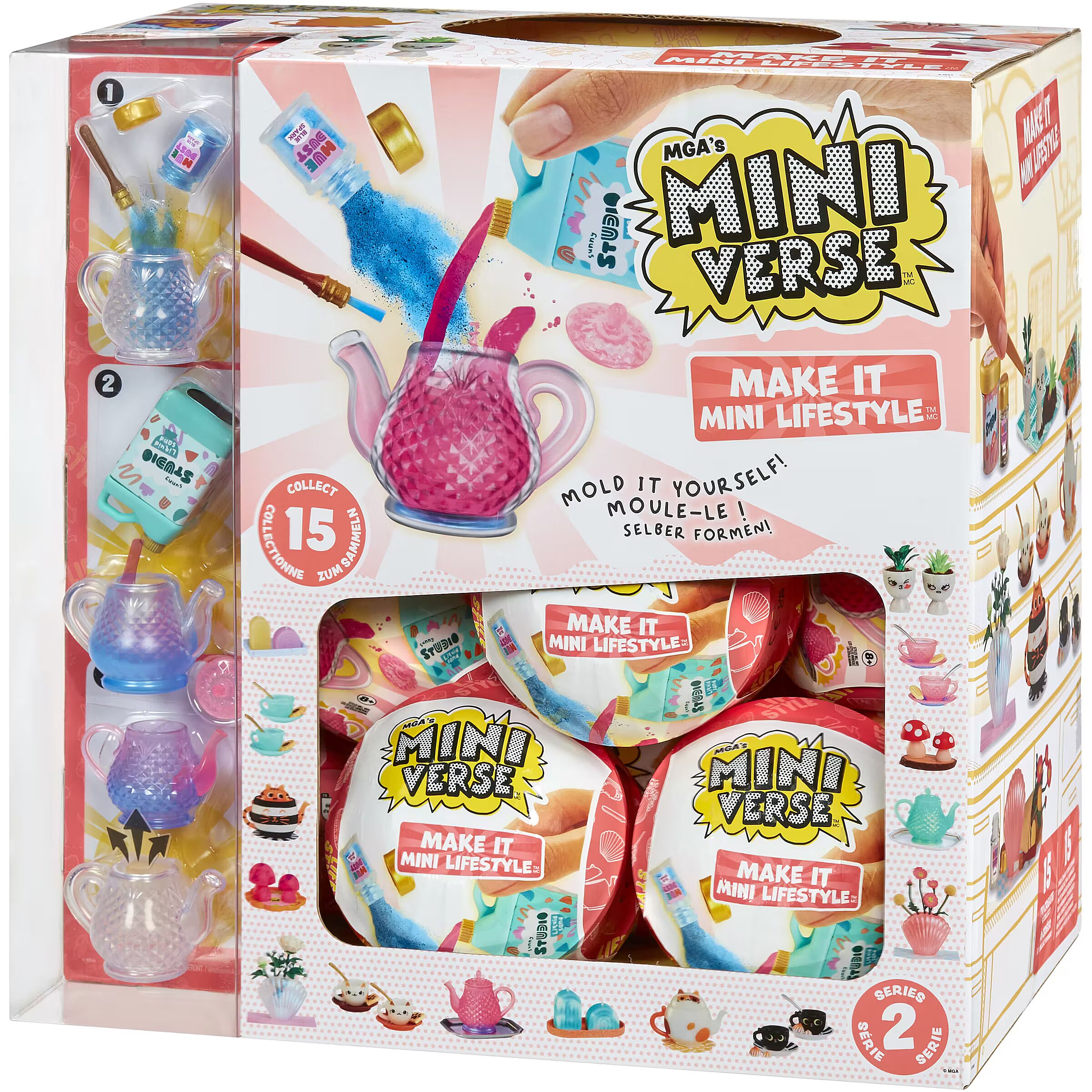 MGA's Miniverse - Make It Mini Nature Series 3 Mini Collectibles, Blind Pack, Crafts, Replica Plants, Flowers, Botanicals, Novelty, Collectors, 8 - View #3