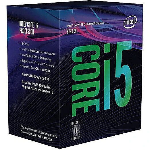 Intel Core i5-9400F (6C/6T, 2.90 GHz, 9MB Cache, LGA1151, 65W)  (BX80684I59400F)