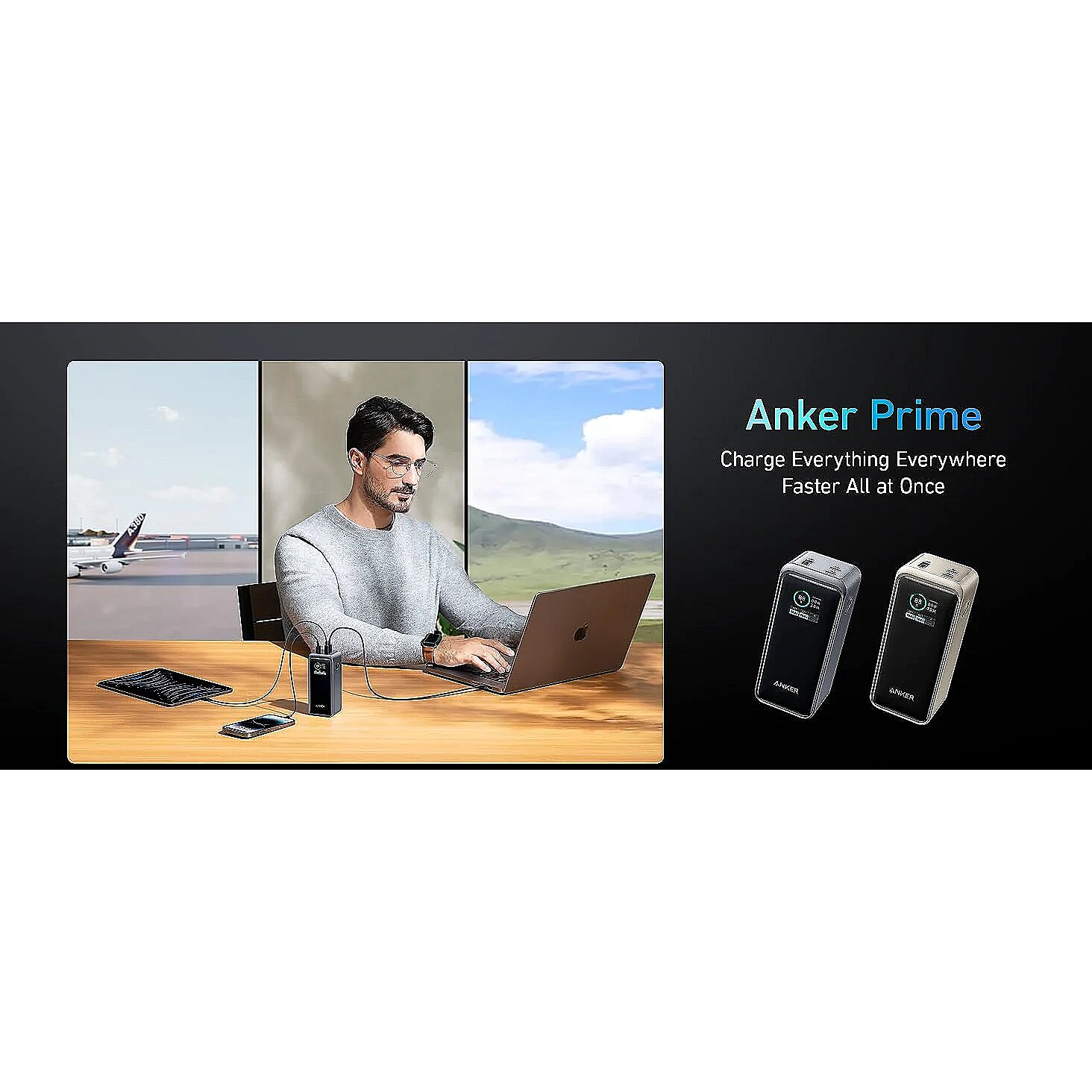 Anker Prime, 20000 mAh, Black (A1336011)