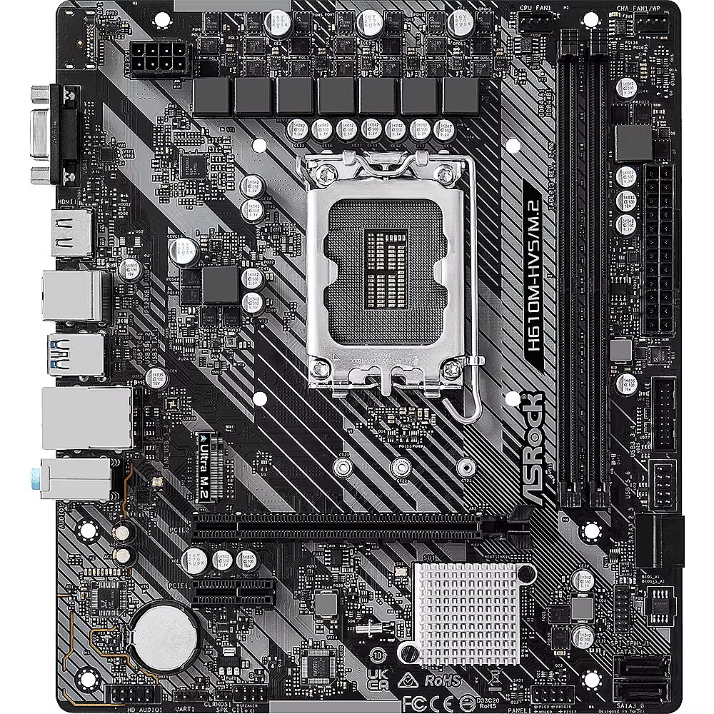 ASRock H610M-HVS/M.2 R2.0 (H610M-HVS/M.2 R2.0)