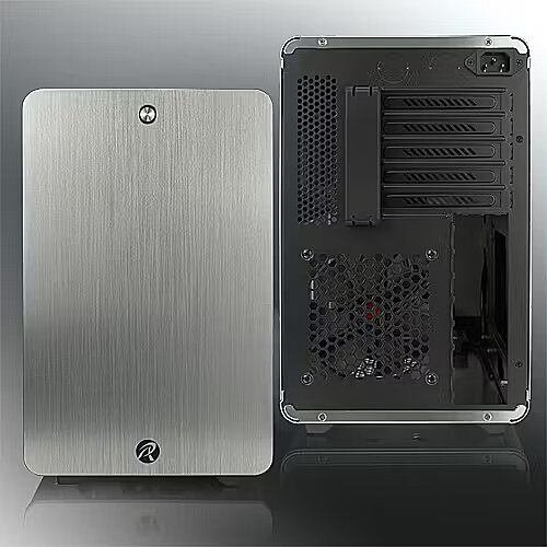 RAIJINTEK STYX シルバー : RAIJINTEK 0R200027 Styx Micro-ATX Tower Computer Case