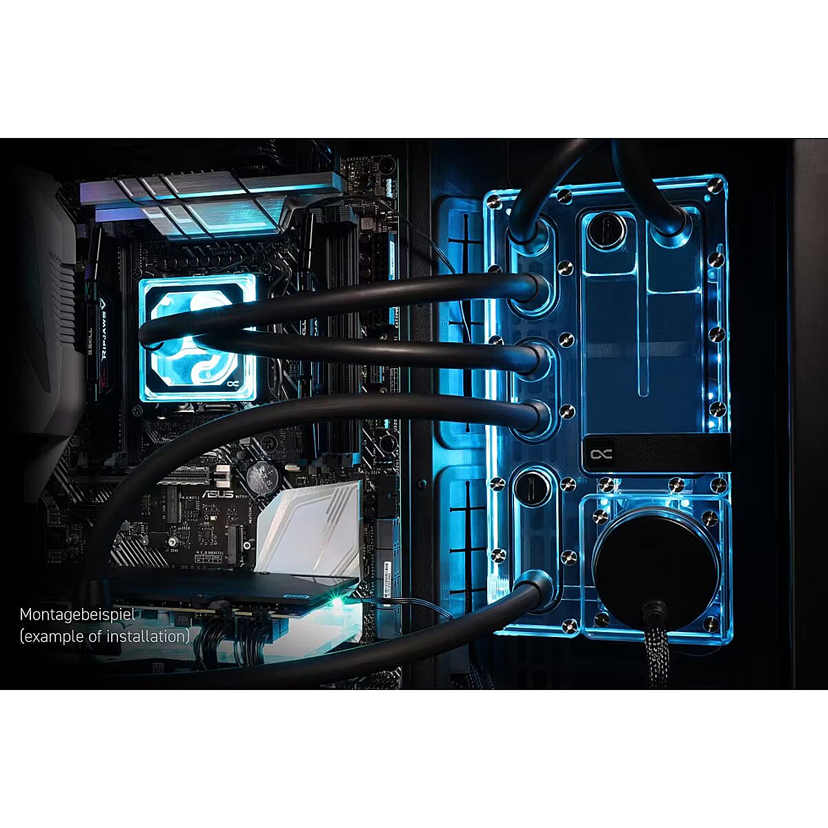 Alphacool Core Distro Plate 360 mm Links VPP/D5 - Acryl (15476)