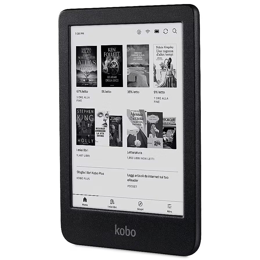 Kobo Clara BW, 16GB, Black (N365-KU-BK-K-EP)