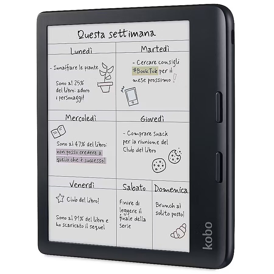 ほぼ未使用】Kobo Libra Colour ブラック（電子書籍リーダーにはページ 