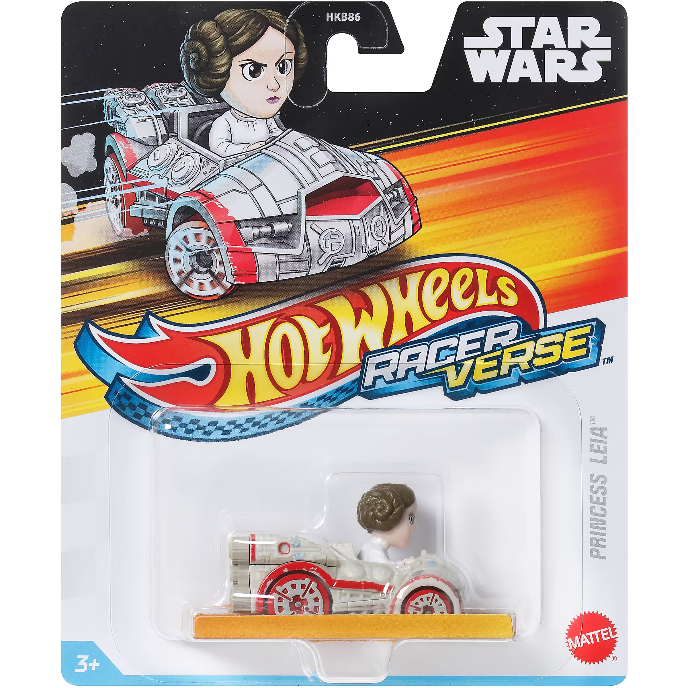Hot Wheels Car RacerVerse Princess Leia (HKB86/HKC08)