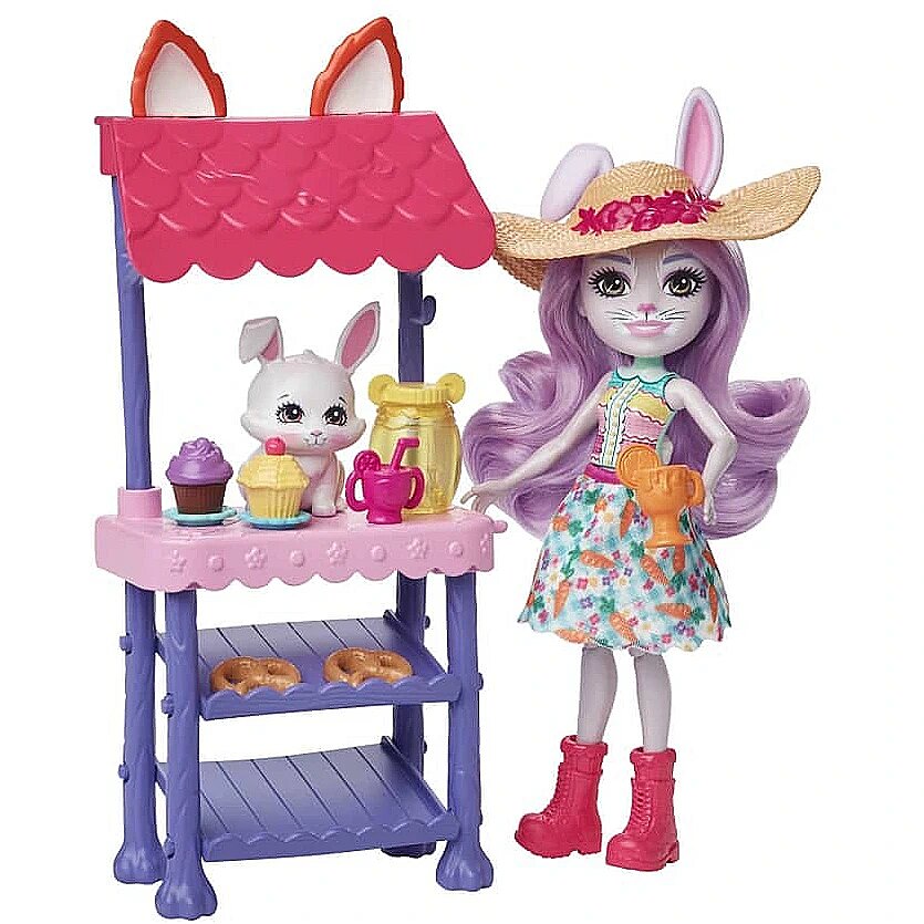 Mattel Set Enchantimals Bunny Market (HHC17)