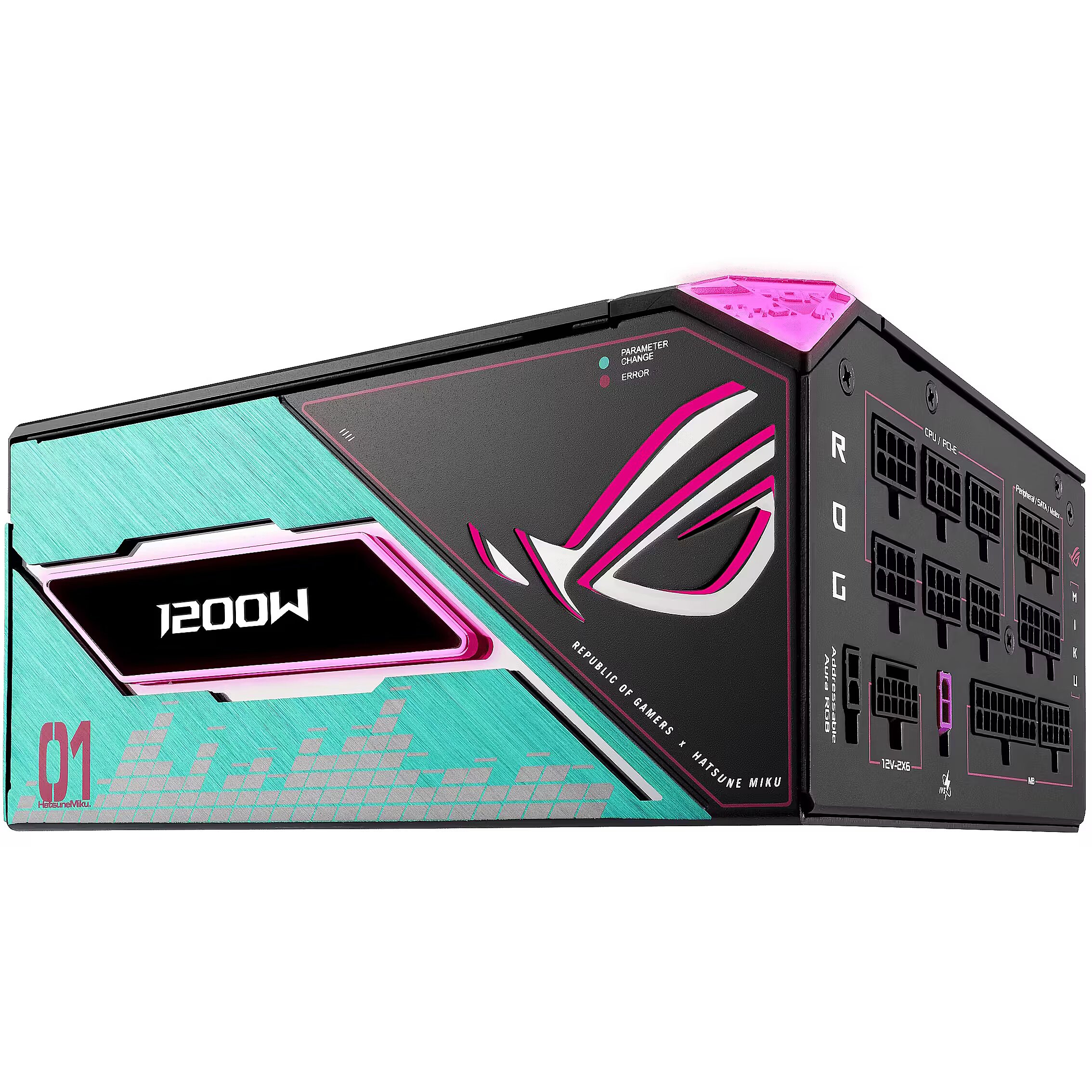 Asus ROG Thor Platinum III Hatsune Miku Edition, 1200W, 80PLUS