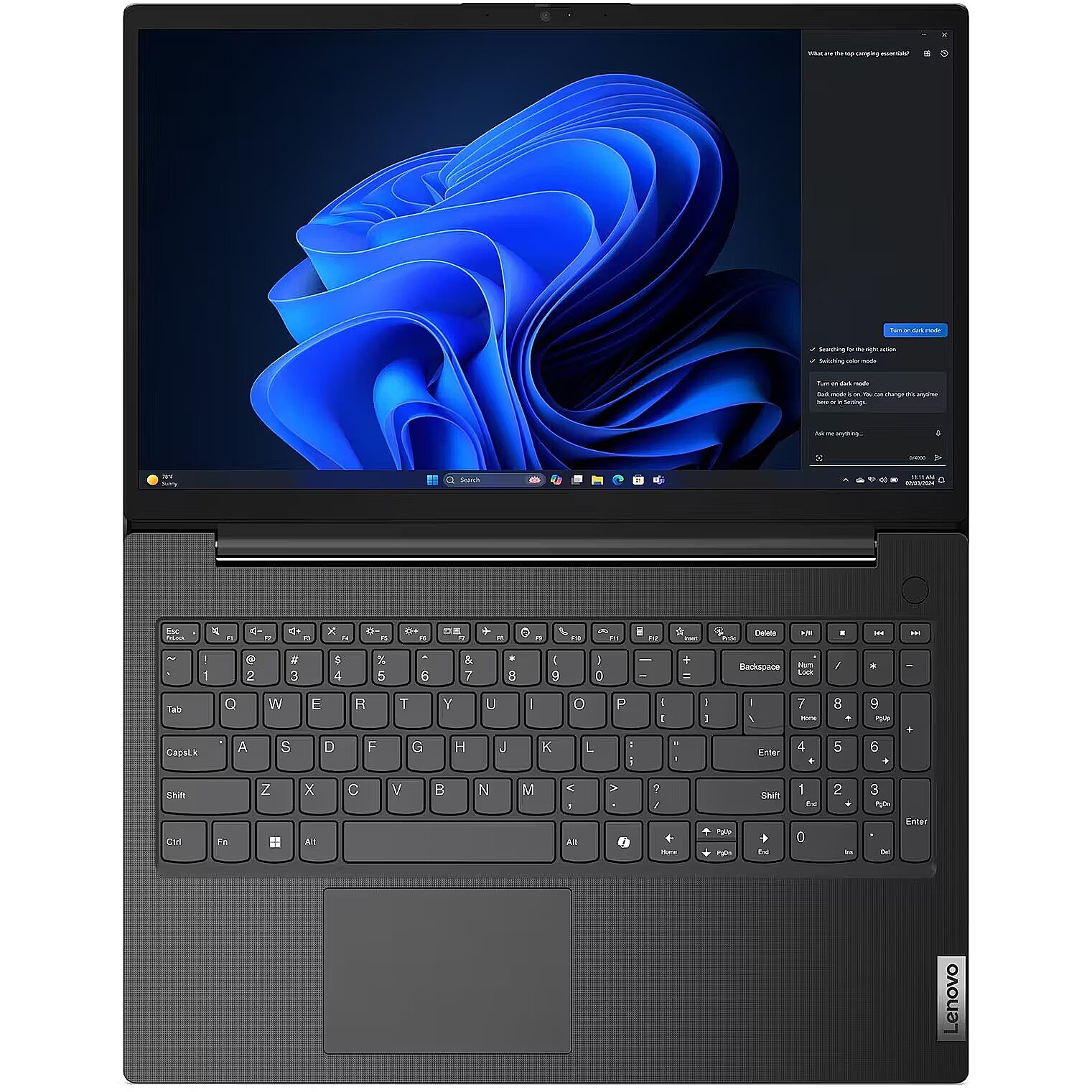 Lenovo V15 G5 IRL Business Black, 15