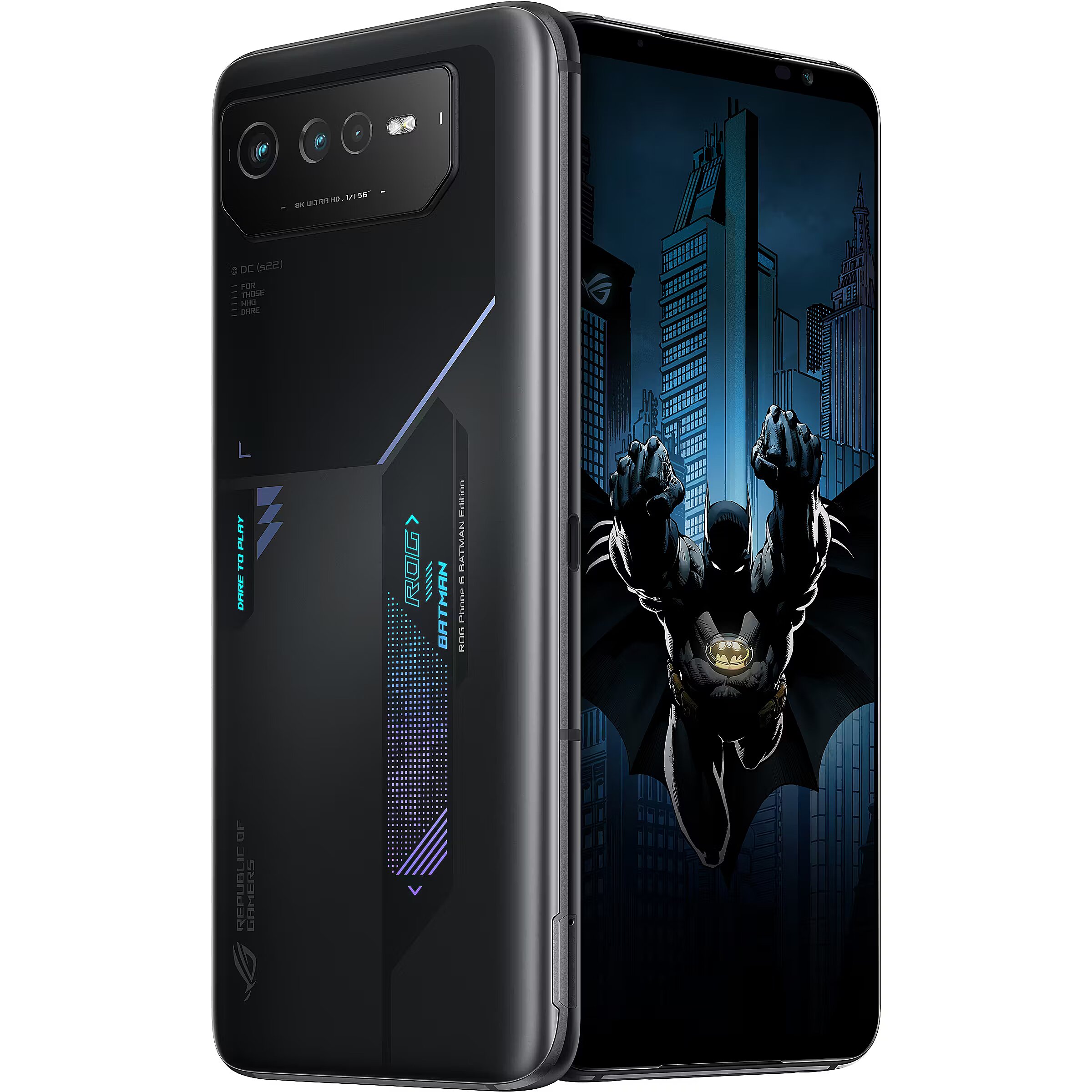 Asus ROG Phone 6D Batman Edition, 12GB/256GB, Black (90AI00D6-M00110)