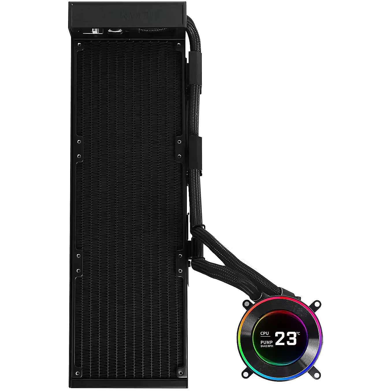 Lian Li HydroShift II LCD-C 360N Fanless, Black (GHS2LCD36B)