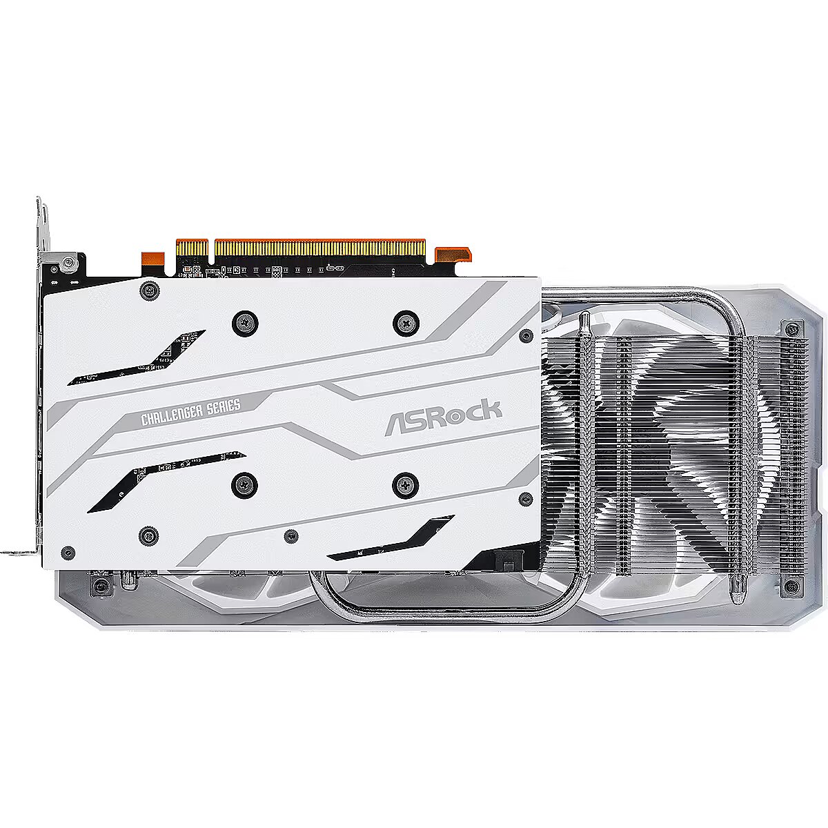 Asrock Radeon RX 6600, 8GB GDDR6, Challanger White (RX6600 CLW 8G)
