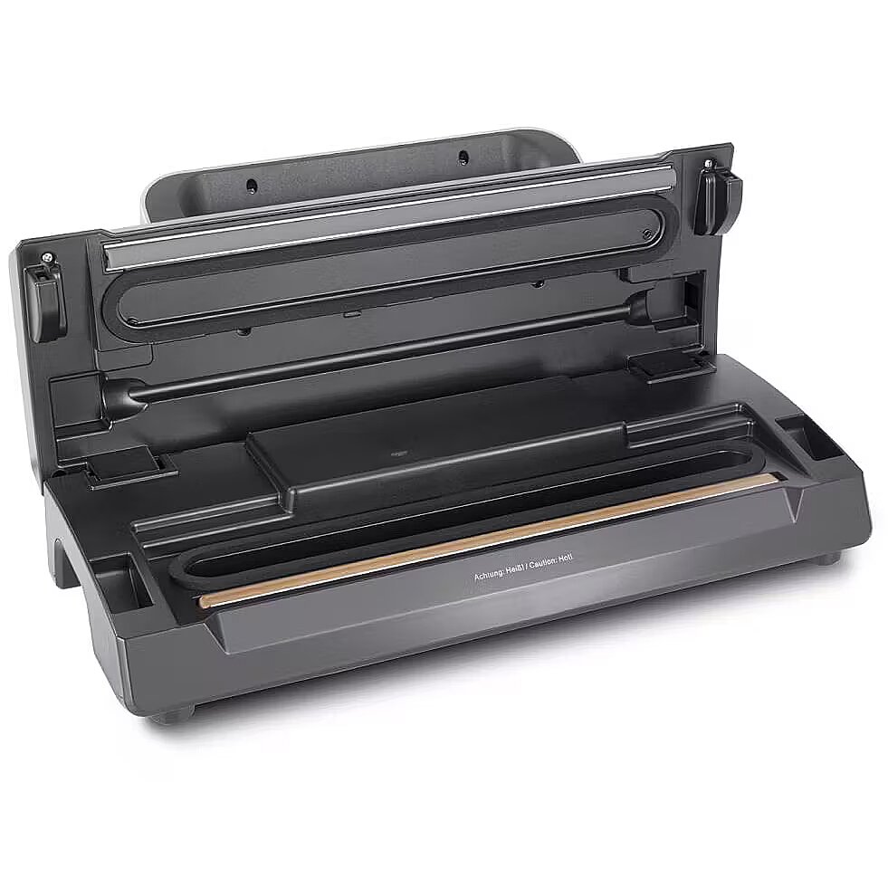 Caso Vacuum sealer HC 170 Automatic, 110 W, Vacuum-chamber Removable, Film  Box, 10 professional bags 20 x 30 cm and vacuuming hose for vacuum  container, Black/Stainless steel (01358)