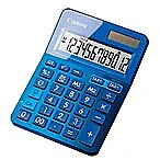 Calculator. Calculator Canon LS-123k BL 12 Digit Blue. Калькулятор синий. Калькулятор голубой. Крутой калькулятор.